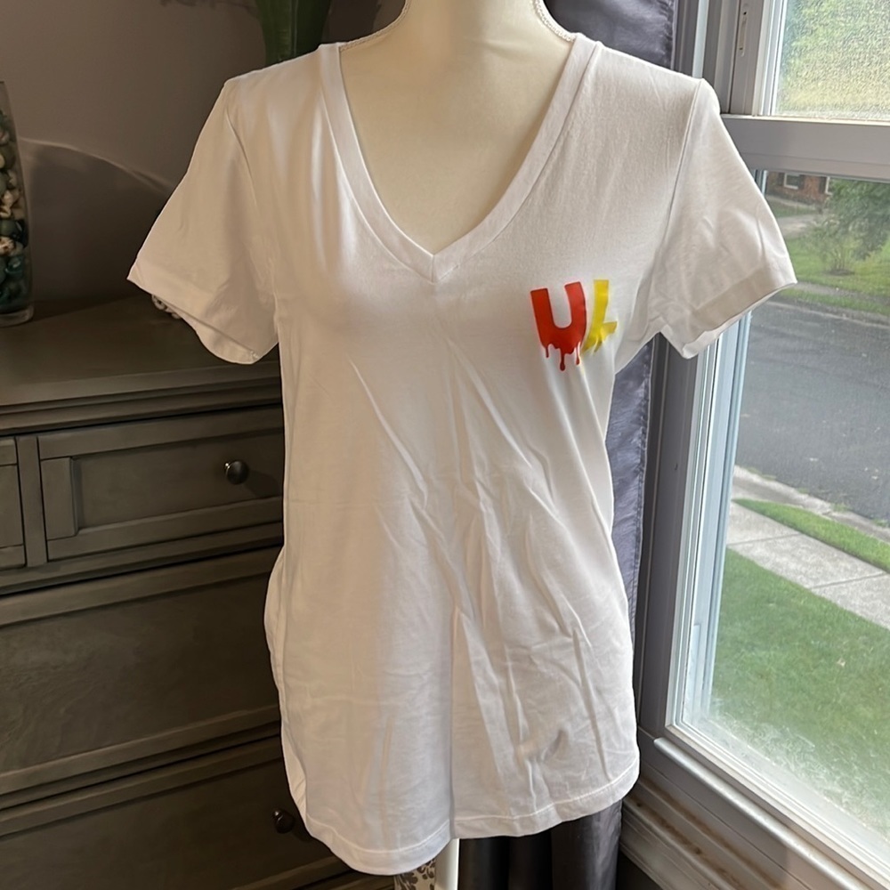 Urban Luxuriance V Neck T Shirt SZ XL Bella Canvas NWOT